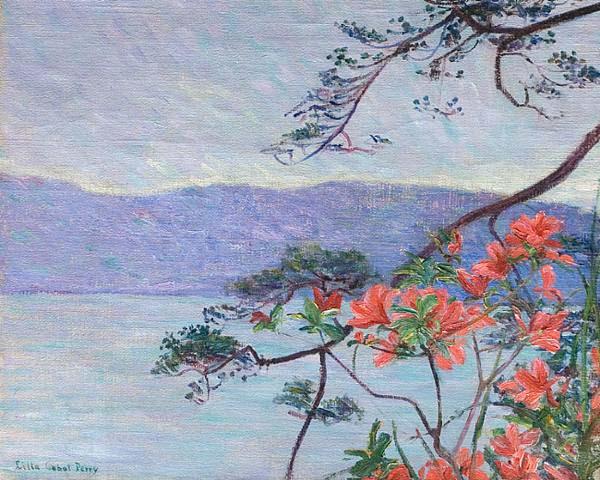 Lilla Cabot Perry Suruga Bay, Azaleas, China oil painting art